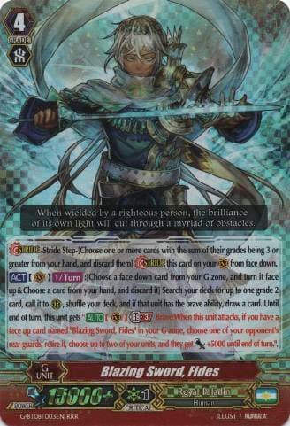 Blazing Sword, Fides