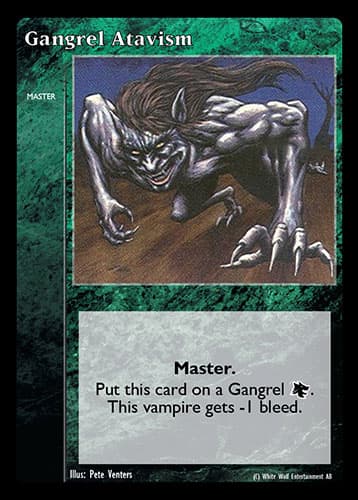 Gangrel Atavism