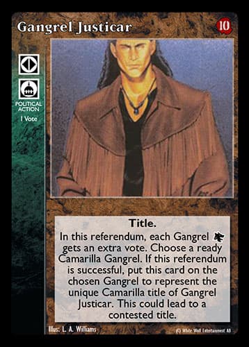 Gangrel Justicar