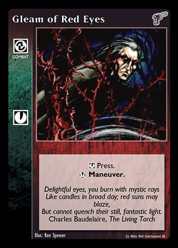 Gleam of Red Eyes