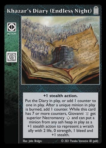 Khazar's Diary (Endless Night)