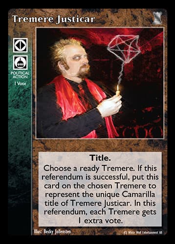 Tremere Justicar