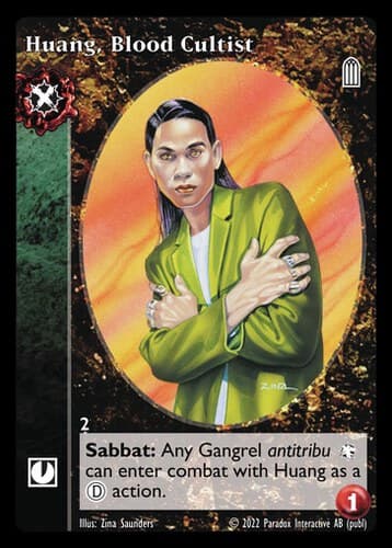 Huang, Blood Cultist