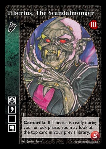 Tiberius, The Scandalmonger