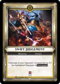 Swift Judgement (Unclaimed)