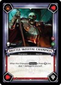 Brittle Skeletal Champion (Unclaimed)