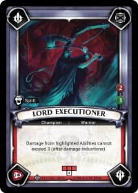 Lord Executioner (Unclaimed)
