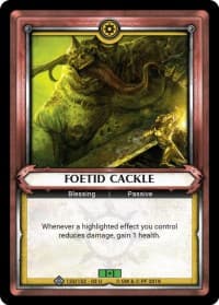 Foetid Cackle (Unclaimed)
