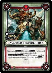 Incensed Thundertusk (Unclaimed)