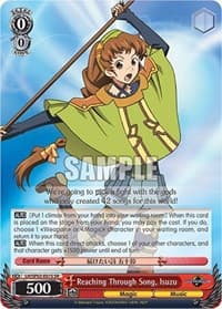 Reaching Through Song, Isuzu (SR)