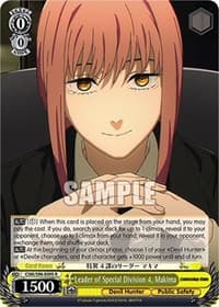 Leader of Special Division 4, Makima