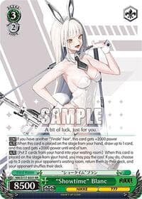 "Showtime" Blanc