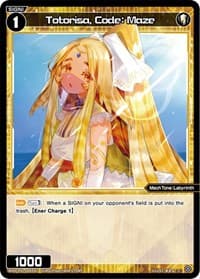 Totorisa, Code: Maze