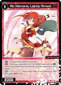 Ril//Memoria, Lightly Armed