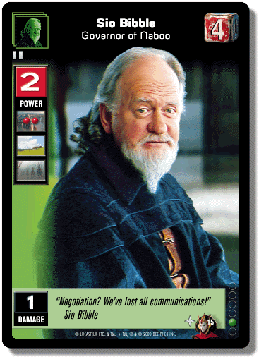 Sio Bibble, Governor of Naboo