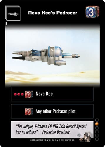 Neva Kee's Podracer